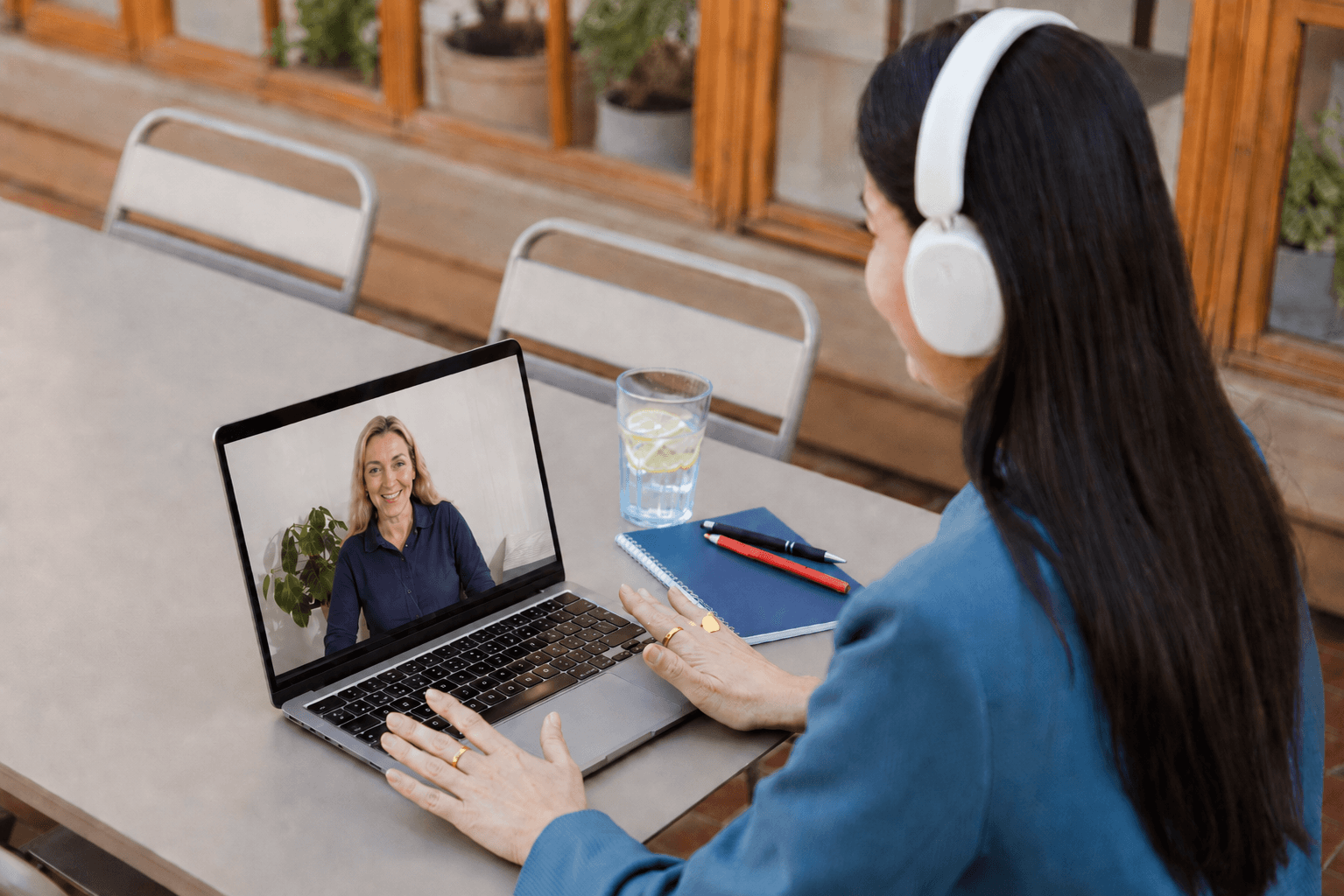 Global online English classroom experience