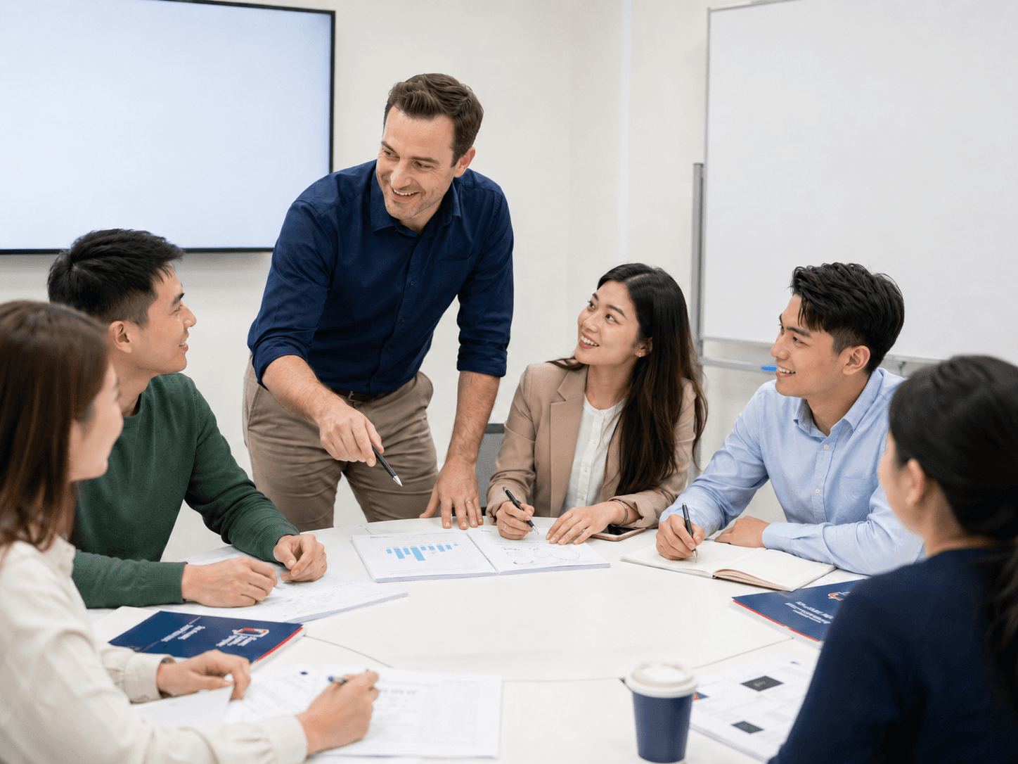 Private English lesson with teacher